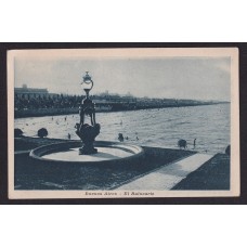 BALNEARIO COSTANERA SUR ANTIGUA TARJETA POSTAL